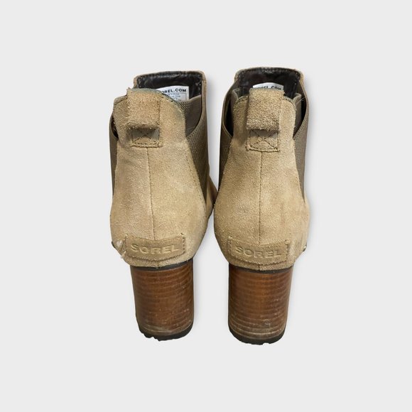 Sorel Women’s ankle boot in tan leather size 8.5. - Picture 8 of 10